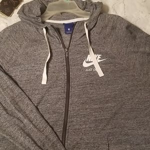 Light weight zip up hoodie